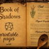 Grimoire Printable Pages Book of Shadows