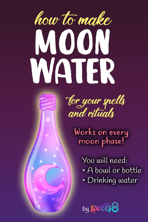 Tap to Pin it: A Moon Water Recipe for Every Moon Phase