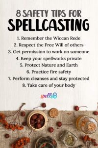 Protection and Safety Rules before Spellcasting