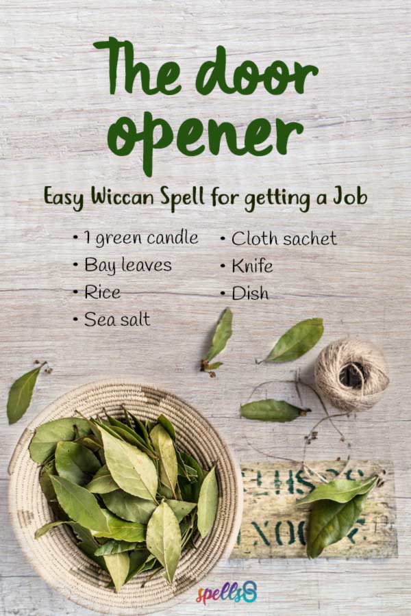Tap to Pin it: An Easy Wiccan Spell to get a job