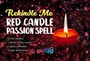 Rekindle Me Red Candle Passion Spell