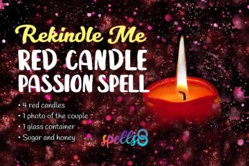 Rekindle Me Red Candle Passion Spell