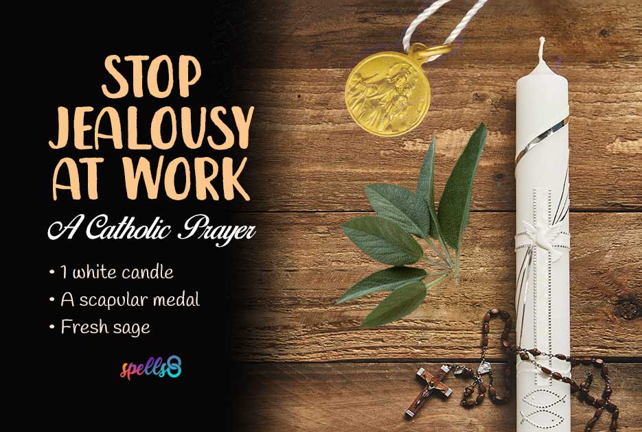 Catholic Ritual & Prayer to Stop Jealousy at Work