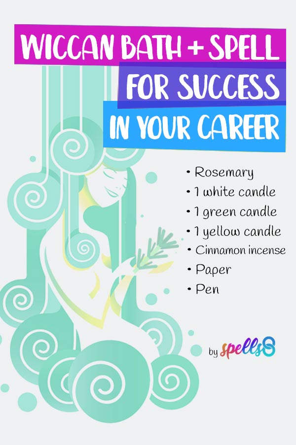 Tap to Pin it: Wiccan Job Spell with Rosemary