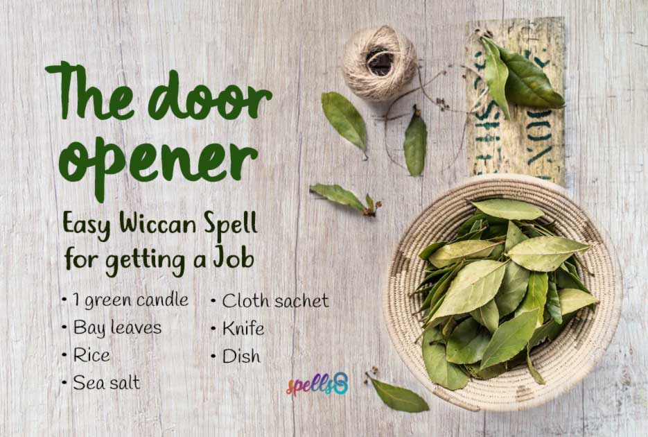 'The Door Opener': Wiccan Chant + Bag for Getting a Job