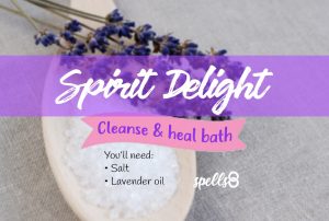 Cleansing Spiritual bath with Salt