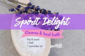Cleansing Spiritual bath with Salt