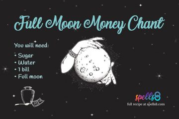Wiccan Full Moon money spell