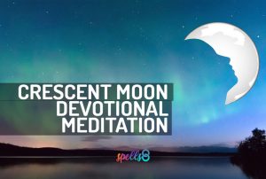 Crescent Moon Wiccan Prayer
