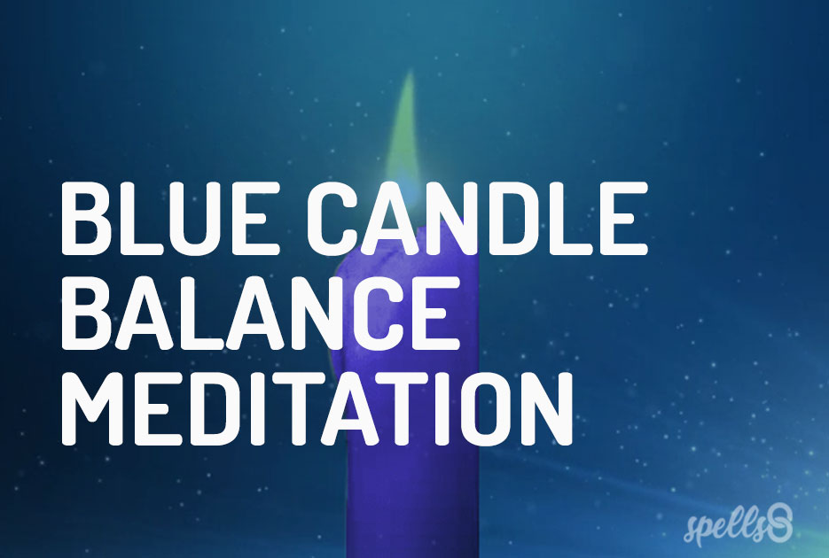 Blue Candle Balance Guided Meditation