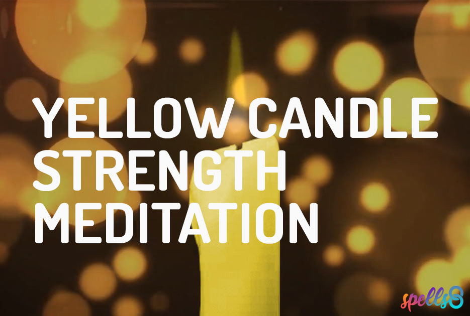 Yellow Candle Strength Guided Meditation