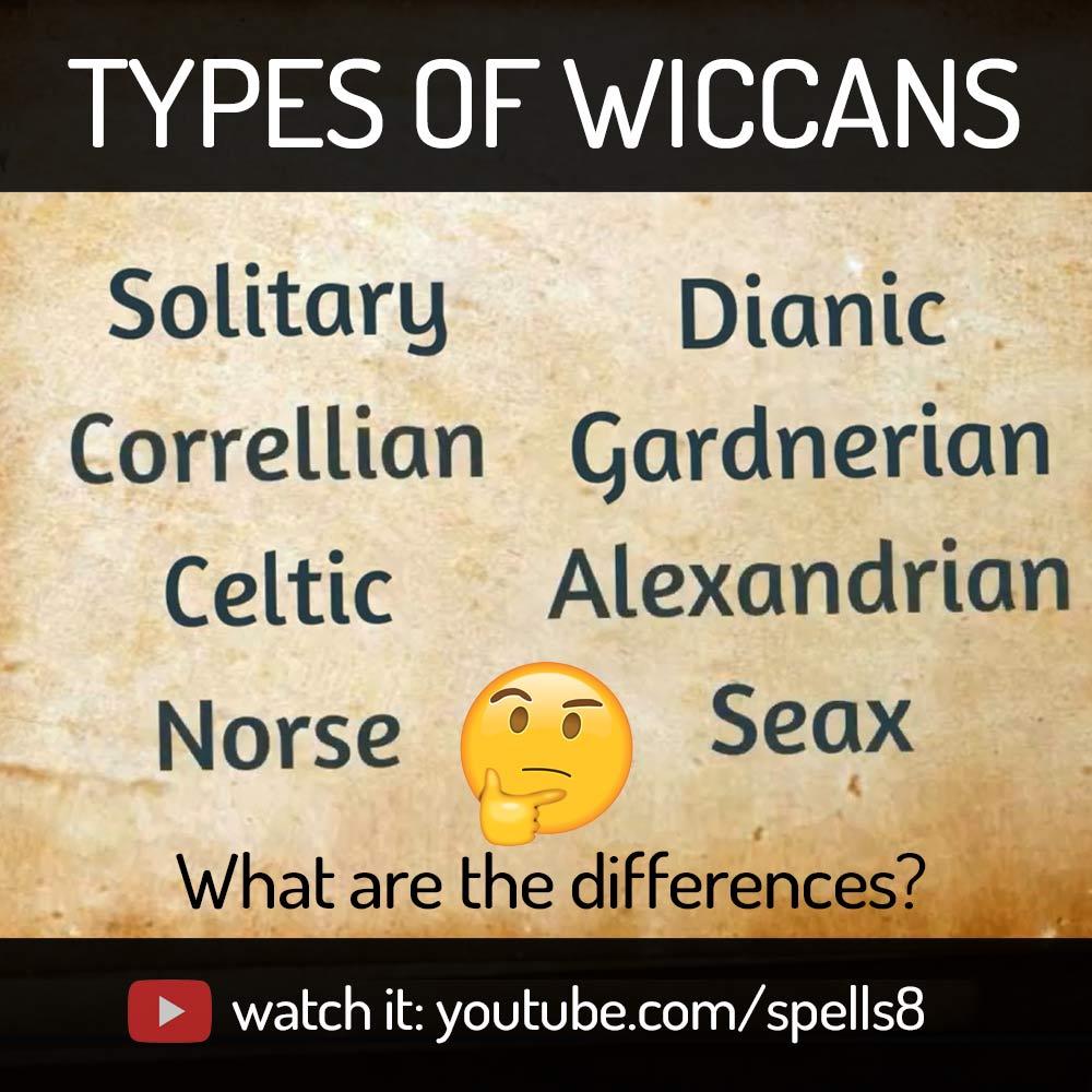 Types of Wiccan Witches