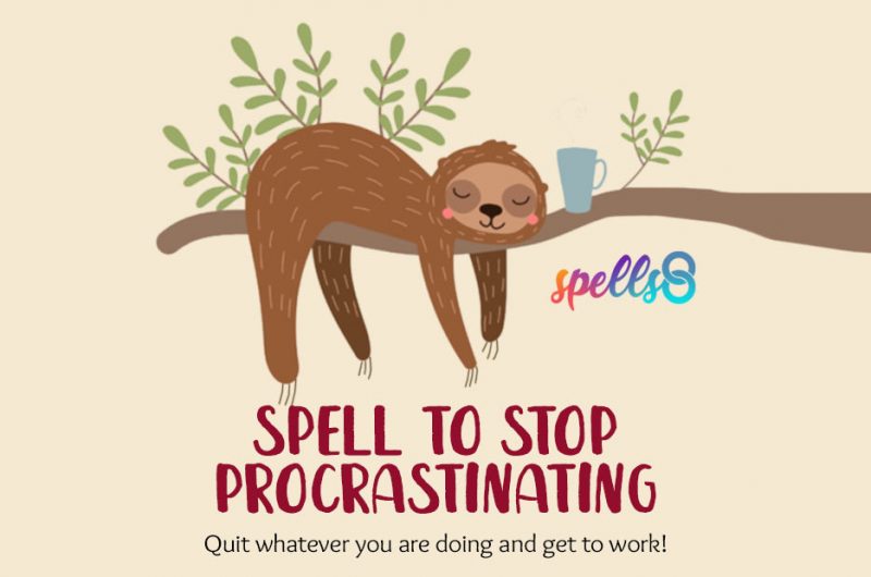 Spell to Stop Procrastinating