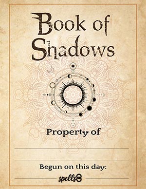 Book of Shadows Cover Page