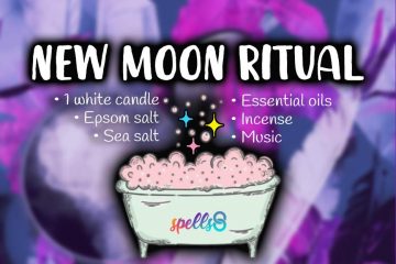 New Moon Bath Ritual