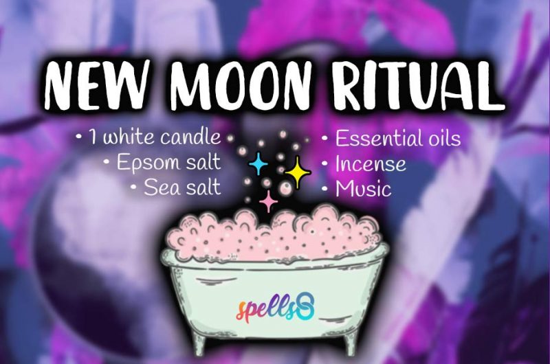 New Moon Self-Care Ritual & Bath Recipe