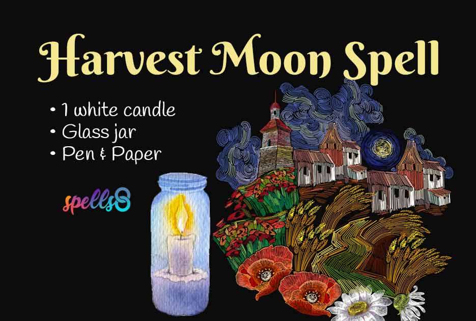 Harvest Full Moon Ritual & Spell Spells8