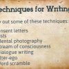 Journaling Techniques Lesson