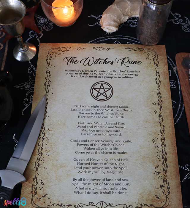 The Witches' Rune Wiccan Chant