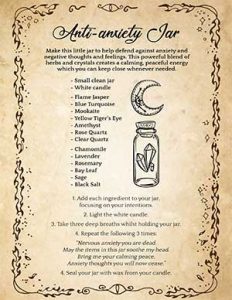 Anti-Anxiety Jar Spell: Calming Witch’s Bottle – Spells8