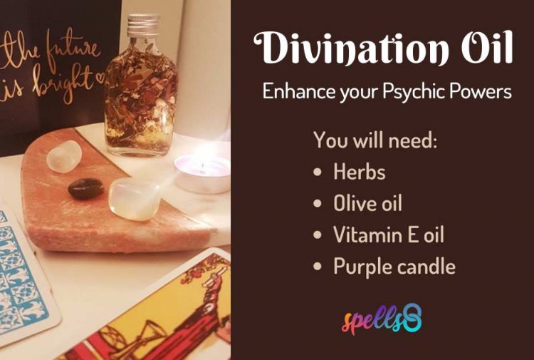 Divination Oil Enhance Psychic Powers