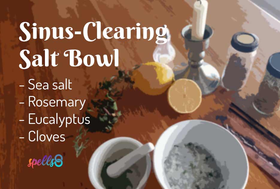 Sinus Clearing Healing Salt Bowl