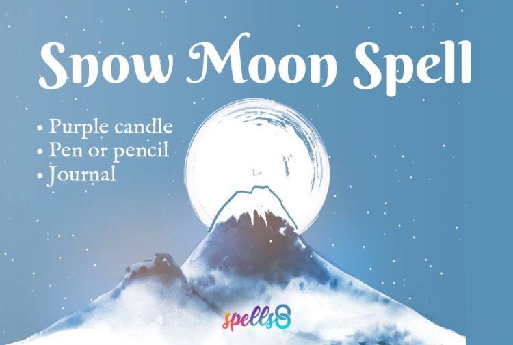 Snow Moon Spell