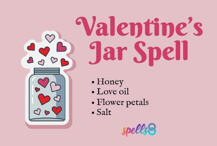 Valentine's Day Love Spell Jar