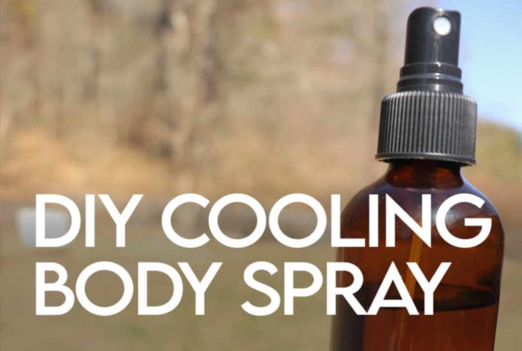 DIY Cooling Spray