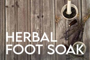 DIY Herbal Foot Soak