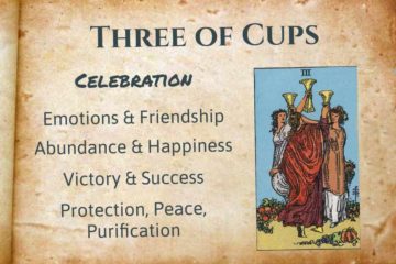 Three of Cups Tarot Meanings