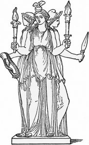 hecate hekate britannica myth correspondences diosa bulgarian pantheon engraving spells8 goddesses hypostasis ritual offerings wicca hera