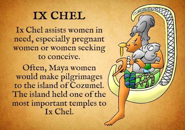 Goddess Ix Chel Protector of women