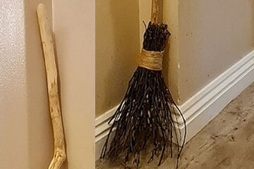 I made a Besom Witch