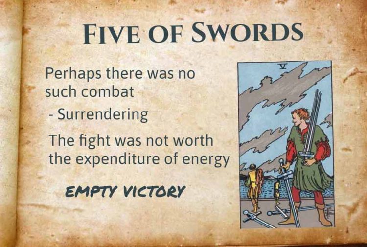Five of Swords Tarot Meaning