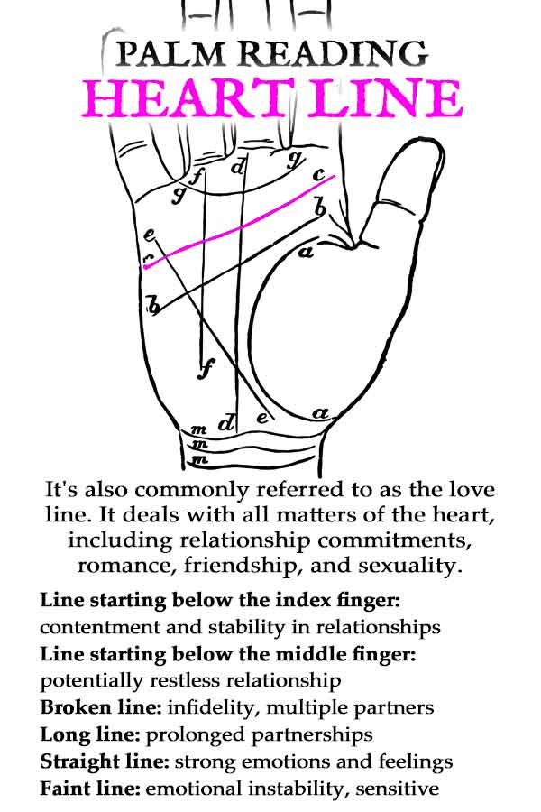 Palm Reading Guide: Heart Line