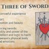 Three of Swords Upright and Reversed Meaning