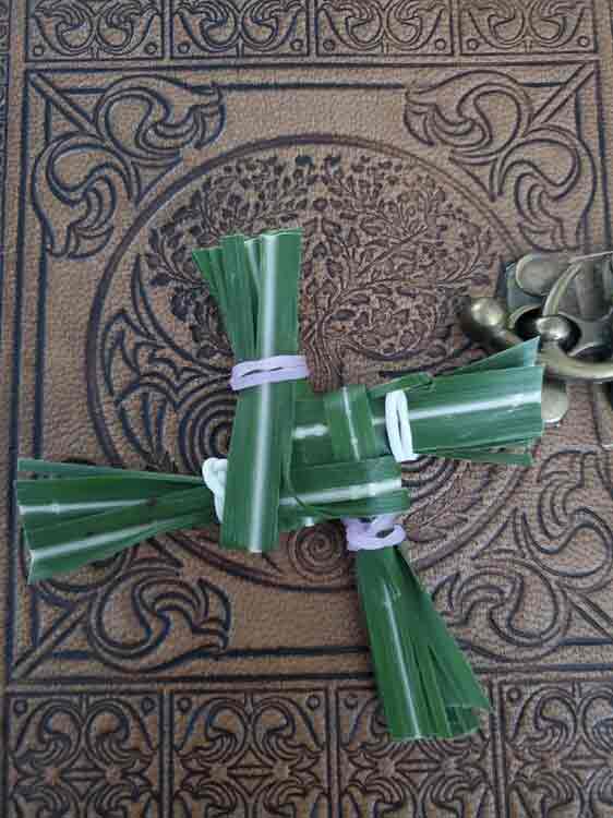 Brigid's Cross for Imbolc