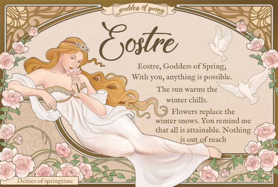 Eostre, Goddess of Spring (Ostara)