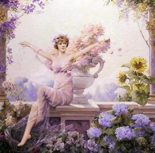 Flora Roman Goddess of Spring