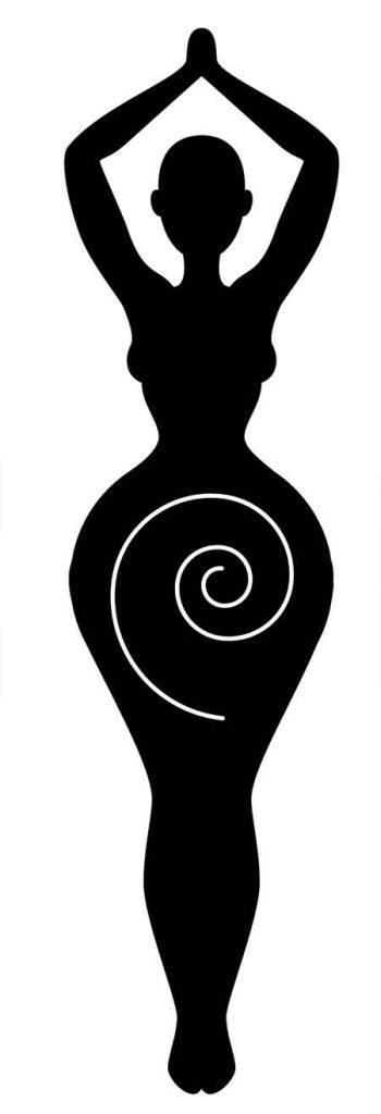 Spiral Goddess Symbol