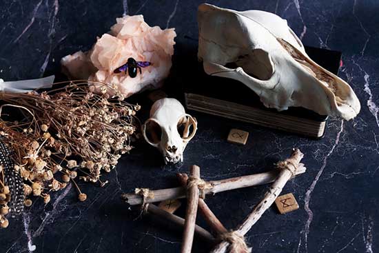 Bones in rituals