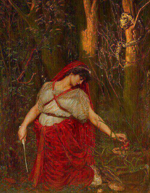 Medea the Sorceress by Valentine Cameron Prinsep