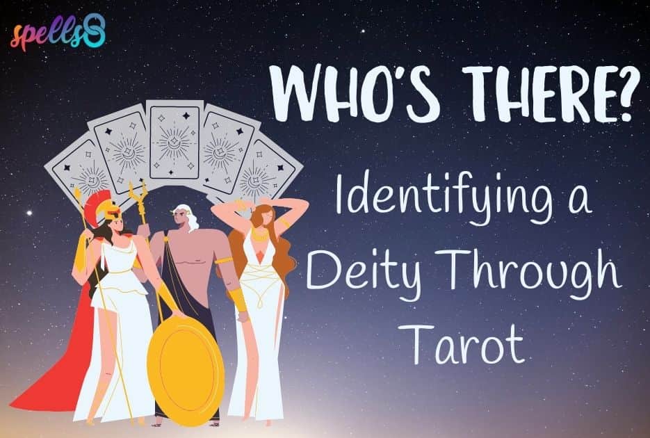 Identifying deity through tarot