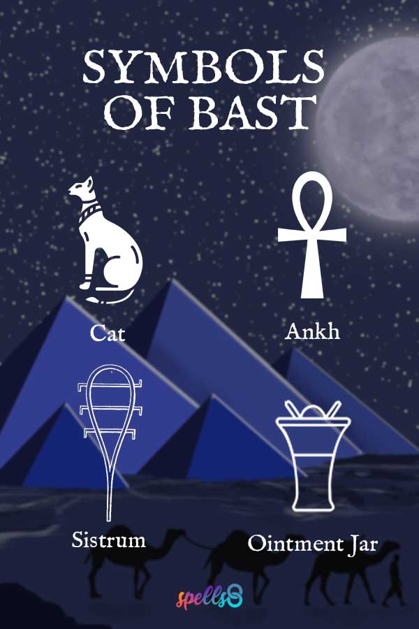 Goddess Bastet Symbols