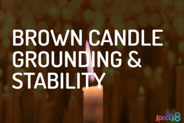 Brown Candles Meaning