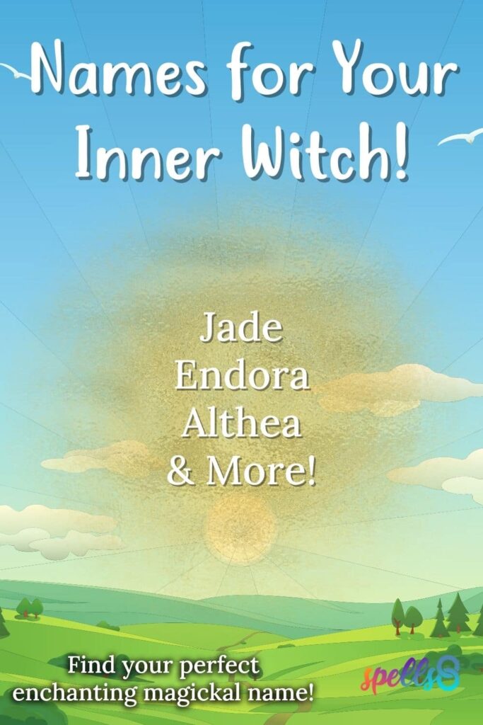 Names for Your Inner Witch Pin