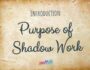 Purposes of Shadow Work