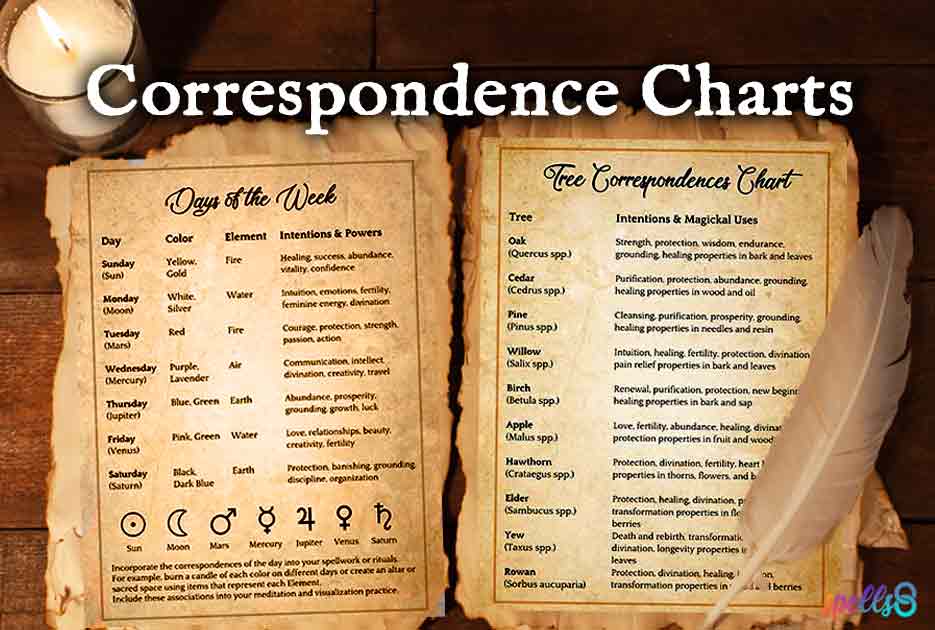 Free Grimoire Pages For Your Book of Shadows – Spells8