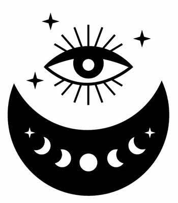 Moon Symbol of Nyx